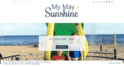 Desktop Screenshot of mymaysunshine.com